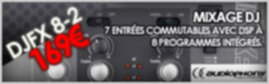 Audiphony DJFX 8-2 Audiphony DJFX 8-2