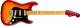 Fender AMERICAN ULTRA LUXE STRATOCASTER® Plasma Red Burst - Image n°2