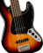 Squier Affinity Series™ Jazz Bass® V, Laurel Fingerboard, BP 3-Color Sunburst  - Image n°4