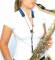 BG S85SH Cordon Nylon Saxophone soprano courbe crochet à pompe - Image n°2