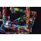 Tama HP900RMPR IRON COBRA 900 ROLLING GLIDE SINGLE PEDAL MARBLE PSYCHEDELIC RAINBOW - Image n°5