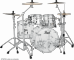 Pearl Drums Batterie Crystal Beat Ultra Clear 20 4 FUTSBatterie - Image n°2