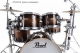 Pearl Drums Batterie Session Studio Select Jazzette 18 - 3 fûts - gloss barnwood brown - Image n°4