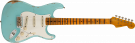 Fender Custom shop 1957 Stratocaster® Relic® faded aged daphne blue 