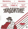 Argentine CORDES 1540X MANDOLINE 10-34 Mi et La inox
