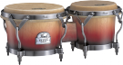 Pearl Drums BW300FC-526 bongos Elite Folkloric - 7" & 8" 1/2 chêne crimson sunrise