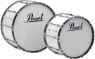 Pearl Drums CMB2014-33 Marching Band Competitor Grosse Caisse 20"x14" Pure White 
