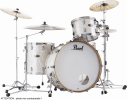 Pearl Drums Batterie Session Studio Select Rock 24" 3 fûts nicotine white marine pearl