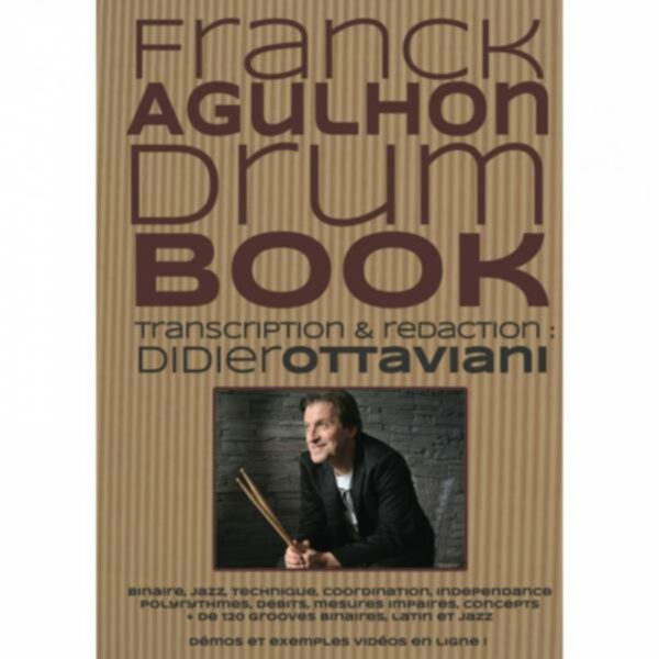 Editions EMF DRUM BOOK FRANCK AGULHON & DIDIER OTTAVIANI - Image principale