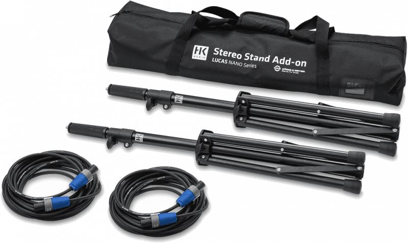 HK-Audio Nano 600 - Sac, 2 stands K&M, 2 câbles - Image principale