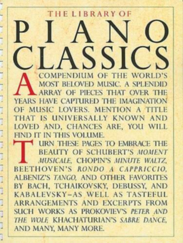 Hal Leonard The Library Of Piano Classics - Image principale