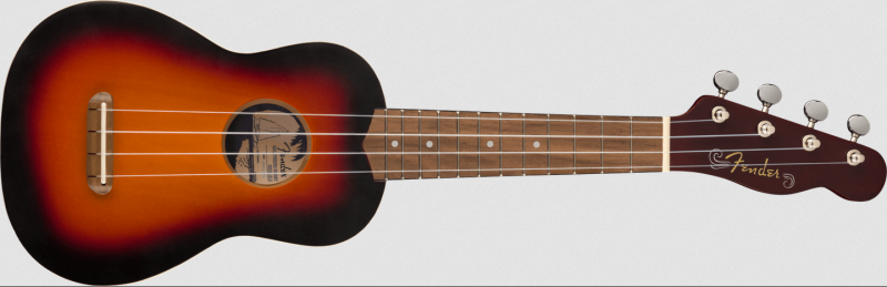 Fender Venice Soprano Ukulele 2T SUNBURST - Image principale
