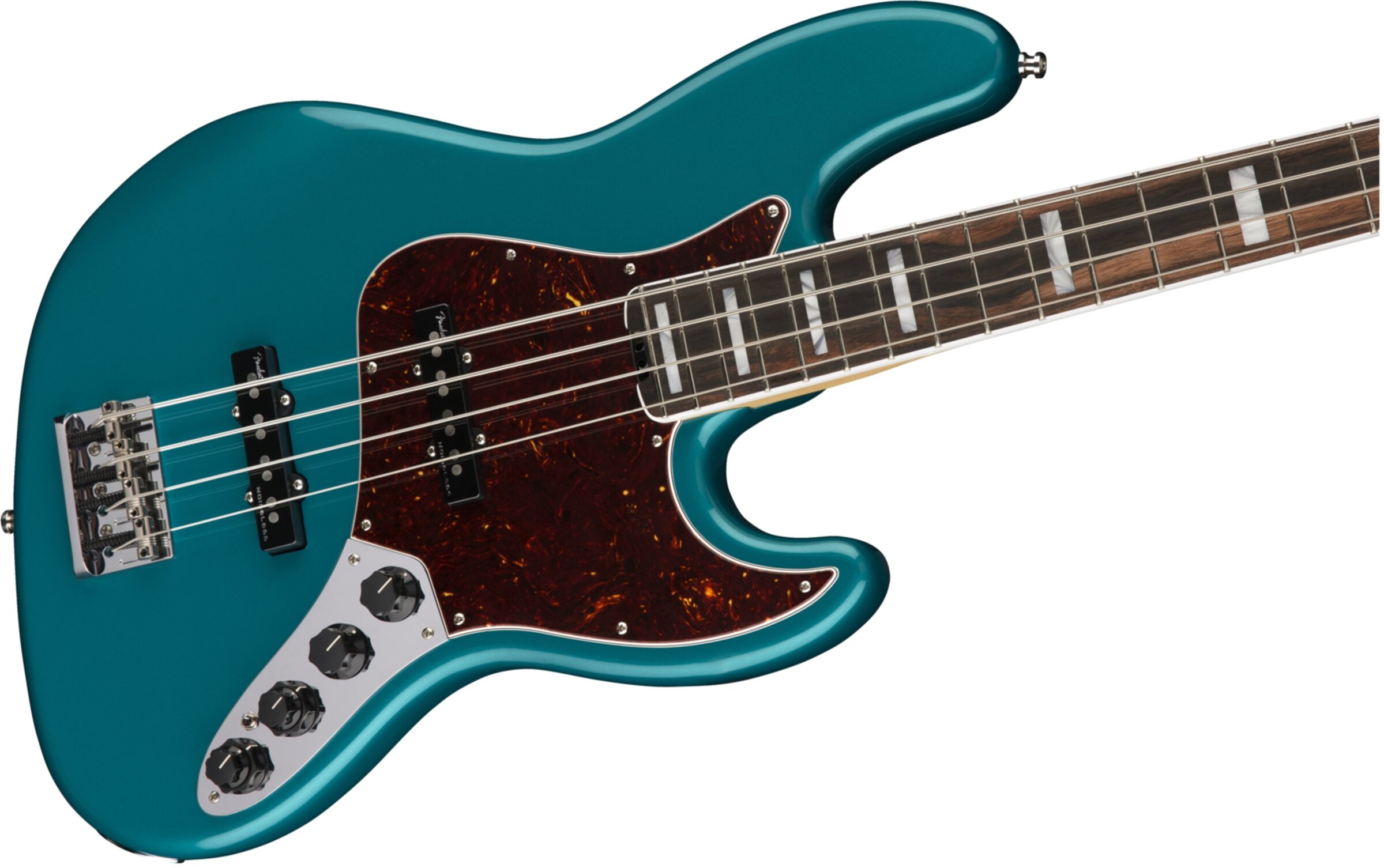 FENDER AMERICAN ELITE JAZZ BASS® Rosewood, Ocean Turquoise Le