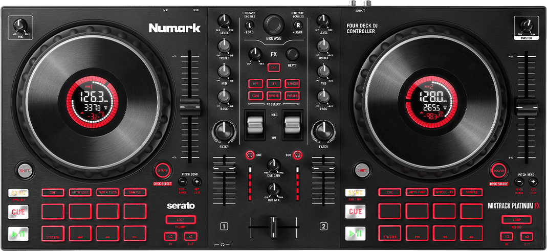 NS4FX NUMARK - Contrôleur DJ 4 voies