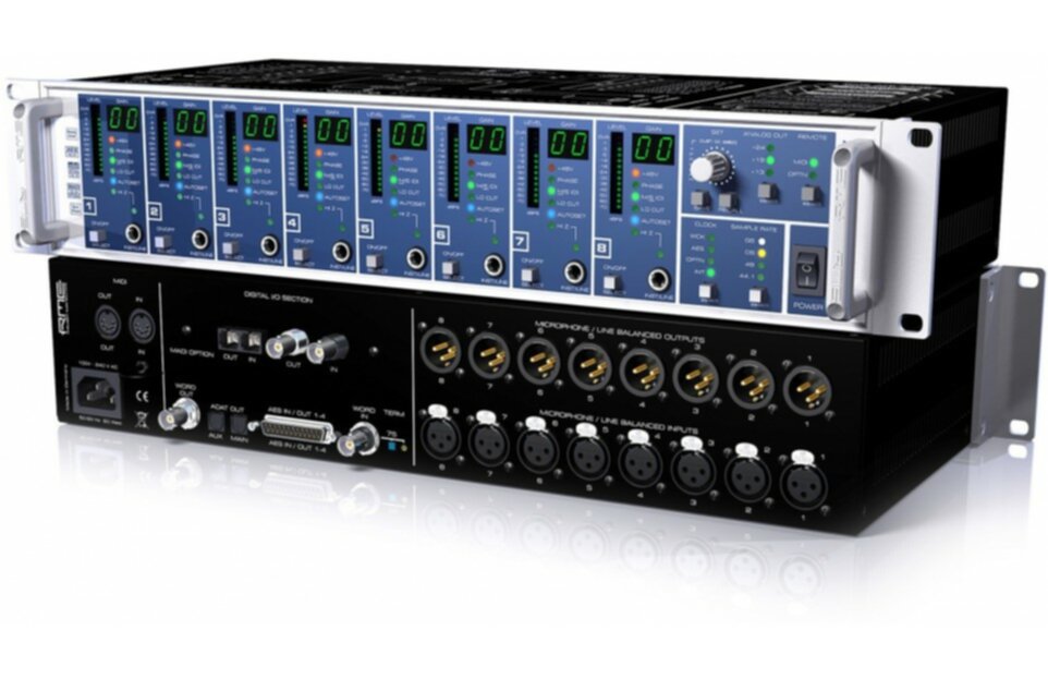 RME MICSTASY PRÉAMPLI MICRO ET DA 8 CANAUX, ADAT, AES La musique au meilleur prix ! A Bordeaux