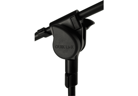 Quiklok A85 Pied de micro studio perchette télescopique, embase trépied -  noir