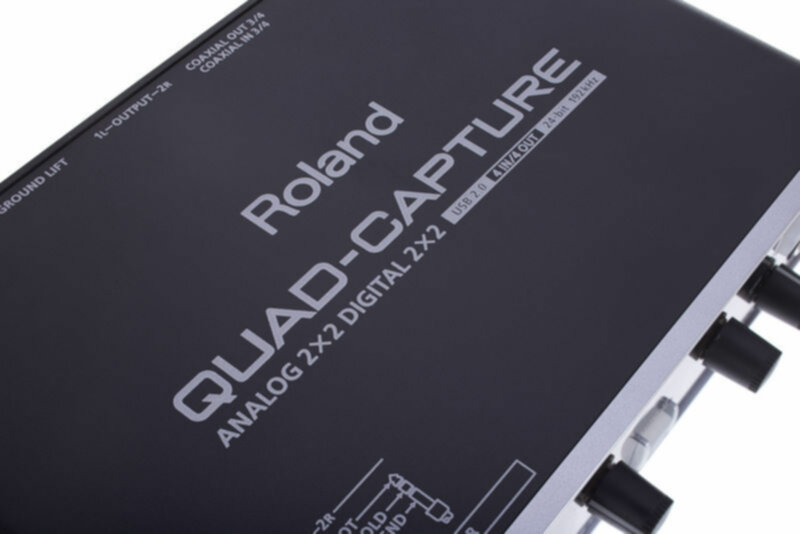 roland quad capture analog 2x2 digital 2x2