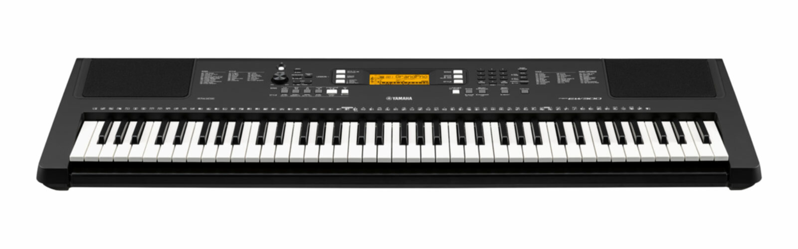 Clavier Portable Yamaha PSR-EW310 - Clavier De Démarrage Sensible à 76 Frappes, Inclut Un Bon Pour 2 Cours De Musique En Ligne En Yamaha École De Musique, En Noir
