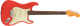 Fender American Vintage II 1961 Stratocaster®, Rosewood Fingerboard, Fiesta Red  - Image n°2