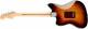 Fender AMERICAN PERFORMER JAZZMASTER® Rosewood, 3-Color Sunburst - Image n°3