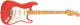 Fender Vintera Road Worn® '50s Stratocaster® Maple Fingerboard Fiesta Red - Image n°2
