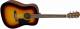 Fender CD-60 DREAD V3 DS Sunburst - Image n°5