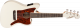 Fender FULLERTON JAZZMASTER® UKE Blanc olympique - Image n°2
