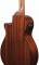 Ibanez AEGB24FEMHS FRETLESS Mahogany Sunburst High Gloss - Image n°3