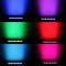 Monacor LCC-PC42/3IP Projecteur à LEDs compact RGB 3 en 1 IP65 - Image n°3