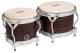 Latin Percussion M201 BONGOS MATADOR BOIS 7.1/4'' / 8.5/8'' Dark Wood  - Image n°2