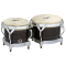 Latin Percussion M201-BKWC BONGOS MATADOR BOIS 7.1/4'' / 8.5/8'' Noir - Image n°2