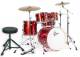 Gretsch Drums Energy 20''/5pcs, 3 Cymbales Rouge - Image n°2