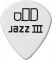 Dunlop 478P150 Médiators Tortex Jazz III Player's Pack de 12, 1,50mm - Image n°3