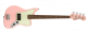 Squier Affinity Series Jaguar Bass H Shell Pink  - Image n°2