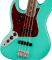Fender American Vintage II 1966 Jazz Bass GAUCHER Sea Foam Green  - Image n°3