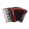 Hohner Accordéon Bravo II 48 ROUGE - Image n°2