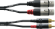 Cordial CFU3FC 2 RCA/2 XLR femelles - 3m - Image n°2