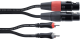 Cordial EU3FC 2 RCA/2 XLR femelles - 3m - Image n°2