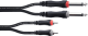 Cordial EU6PC 2 RCA/2 Jacks mono - 6m  - Image n°2
