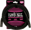 Ernie Ball 6391 XLR mâle/XLR fem 4,5m noir Gaine Tissée - Image n°2