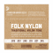 D'Addario Cordes nylon folk extrémité à boule, filet argent/aiguës en nylon transparent - Image n°3