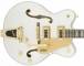 Gretsch Guitars G5422TG Electromatic Hollow Body - snowcrest white - Image n°4