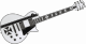 LTD IRONCROSS-SW James Hetfield Iron Cross Blanc brillant - Image n°2