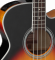 Takamine GB72CEBSB Jumbo - Cutaway - Electro - Brown Sunburst - Image n°3