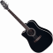 Takamine EF341SC-LH Dreadnought - Cutaway - Electro - Gaucher - black - Image n°3