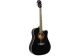 Washburn Pack Dreadnought Cutaway Electro NOIR - Image n°3