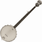 Washburn Banjo natural mat à dos ouvert - Image n°3