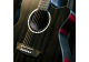 Washburn GUITARE  Auditorium Cutaway Electro ebony matte  - Image n°4