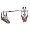 Tama HP900RWMPR IRON COBRA 900 ROLING GLIDE TWIN PEDAL MARBLE PSYCHEDELIC RAINBOW - Image n°2