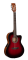 Cort JADE E NYLON BURGUNDY BURST - Image n°2